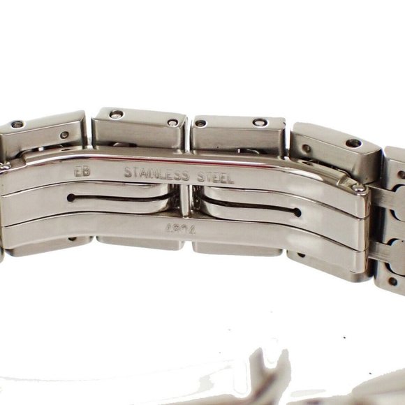Authentic HERMES H Wristwatch HH1.210 Quartz Stainless Steel Silver Orange main image 10